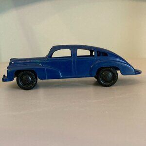 Blue Sedan Toy Car Vintage 1950s Collectible by Ideal